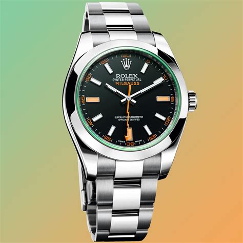 rolex oyster perpetual milgauss green